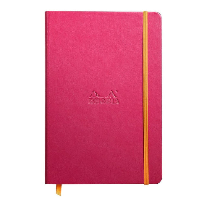 Rhodiarama Hardcover Notebook A5 Blank Raspberry FPC118732C