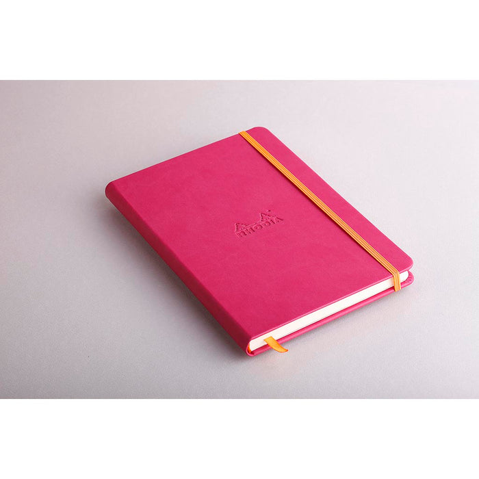 Rhodiarama Hardcover Notebook A5 Blank Raspberry FPC118732C