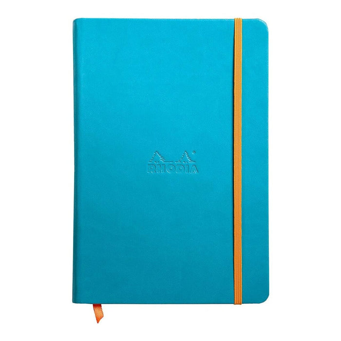 Rhodiarama Hardcover Notebook A5 Blank Turquoise FPC118727C