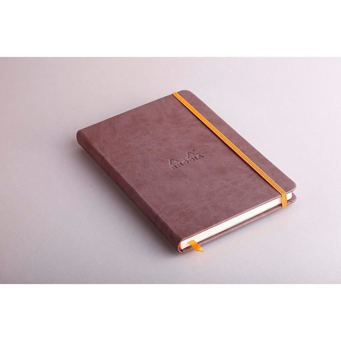 Rhodiarama Hardcover Notebook A5 Lined Chocolate FPC118743C