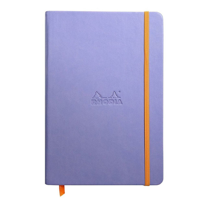 Rhodiarama Hardcover Notebook A5 Lined Iris Blue FPC118749C