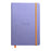 Rhodiarama Hardcover Notebook A5 Lined Iris Blue FPC118749C