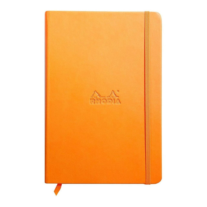 Rhodiarama Hardcover Notebook A5 Lined Orange FPC118755C