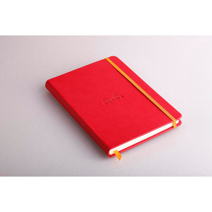 Rhodiarama Hardcover Notebook A5 Lined Poppy FPC118753C