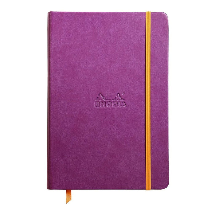 Rhodiarama Hardcover Notebook A5 Lined Purple FPC118750C