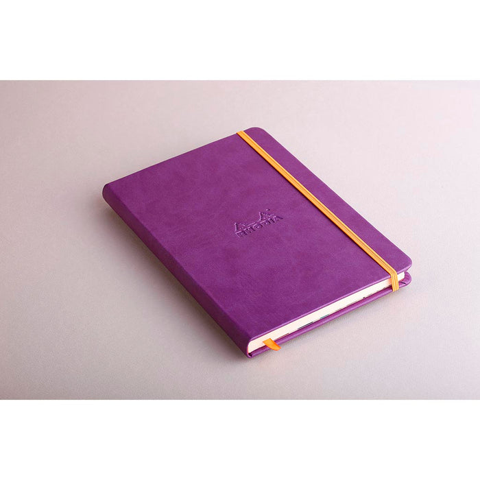 Rhodiarama Hardcover Notebook A5 Lined Purple FPC118750C
