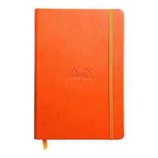 Rhodiarama Hardcover Notebook A5 Lined Tangerine FPC118754C