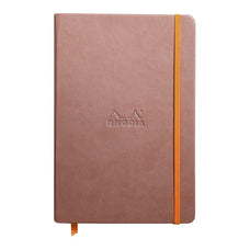 Rhodiarama Hardcover Notebook A5 Lined Taupe FPC118744C
