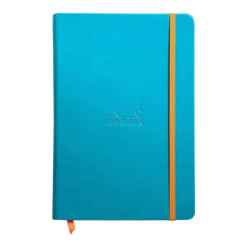 Rhodiarama Hardcover Notebook A5 Lined Turquoise FPC118747C