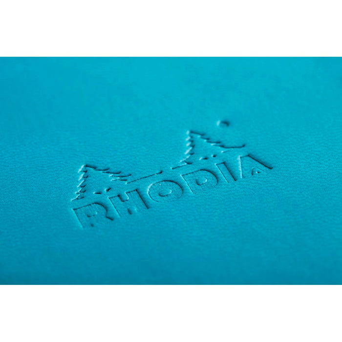 Rhodiarama Hardcover Notebook A5 Lined Turquoise FPC118747C