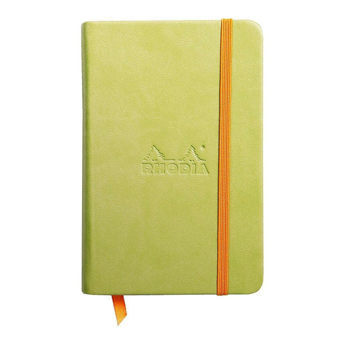 Rhodiarama Hardcover Notebook Pocket Lined Anise Green FPC118646C