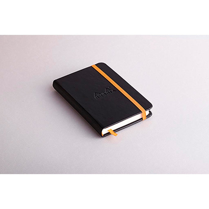 Rhodiarama Hardcover Notebook Pocket Lined Black FPC118642C