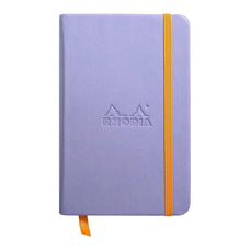 Rhodiarama Hardcover Notebook Pocket Lined Iris Blue FPC118649C