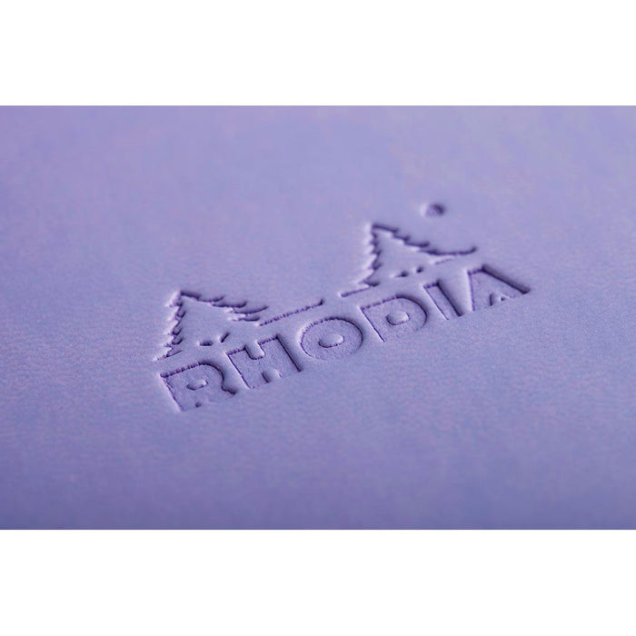 Rhodiarama Hardcover Notebook Pocket Lined Iris Blue FPC118649C