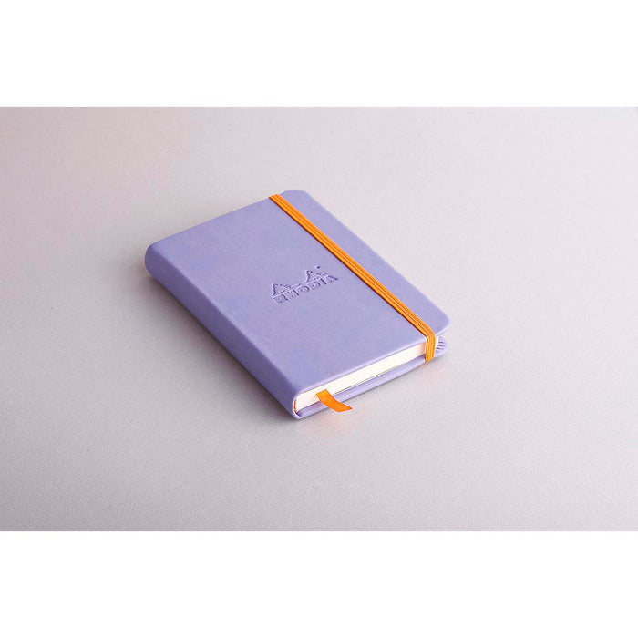 Rhodiarama Hardcover Notebook Pocket Lined Iris Blue FPC118649C