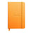 Rhodiarama Hardcover Notebook Pocket Lined Orange FPC118655C