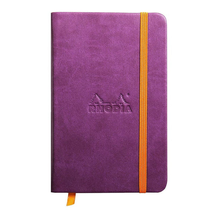 Rhodiarama Hardcover Notebook Pocket Lined Purple FPC118650C