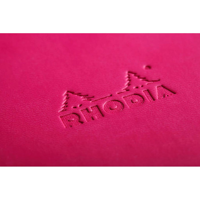 Rhodiarama Hardcover Notebook Pocket Lined Raspberry FPC118652C