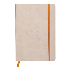 Rhodiarama Softcover A5 Dotted Pages Notebook - Beige FPC117455C