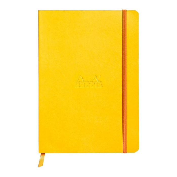 Rhodiarama Softcover A5 Dotted Pages Notebook - Daffodil FPC117466C