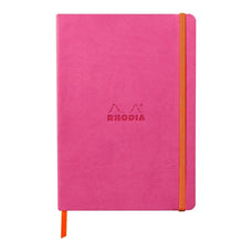 Rhodiarama Softcover A5 Dotted Pages Notebook - Fuchsia FPC117445C
