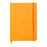 Rhodiarama Softcover A5 Dotted Pages Notebook - Orange FPC117465C