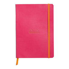 Rhodiarama Softcover A5 Dotted Pages Notebook - Raspberry FPC117462C