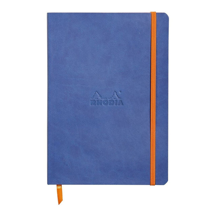 Rhodiarama Softcover A5 Dotted Pages Notebook - Sapphire FPC117458C