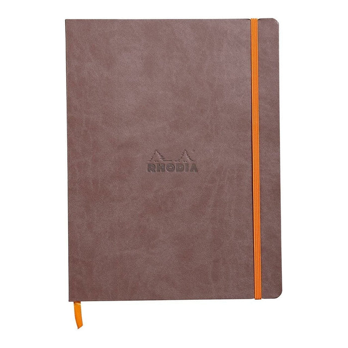 Rhodiarama Softcover B5 Dotted Pages Notebook - Chocolate FPC117553C