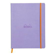 Rhodiarama Softcover B5 Dotted Pages Notebook - Iris Blue FPC117559C