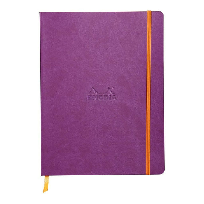 Rhodiarama Softcover B5 Dotted Pages Notebook - Purple FPC117560C