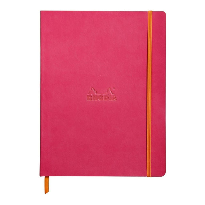 Rhodiarama Softcover B5 Dotted Pages Notebook - Raspberry FPC117562C