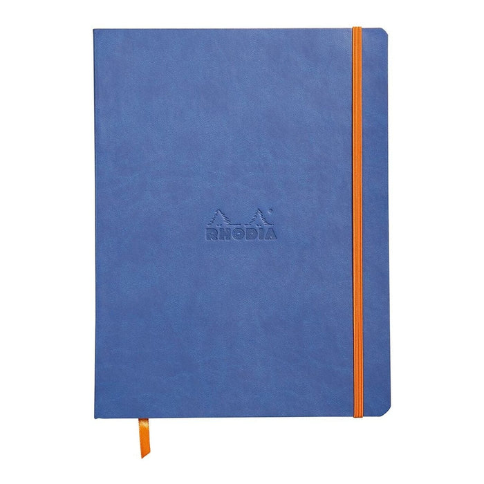 Rhodiarama Softcover B5 Dotted Pages Notebook - Sapphire FPC117558C