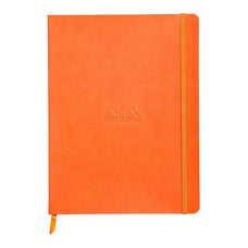 Rhodiarama Softcover B5 Dotted Pages Notebook - Tangerine FPC117564C