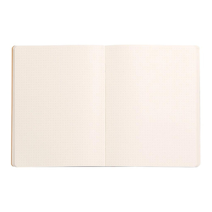 Rhodiarama Softcover B5 Dotted Pages Notebook - Taupe FPC117554C