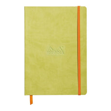 Rhodiarama Softcover Notebook A5 Lined Anise Green FPC117406C