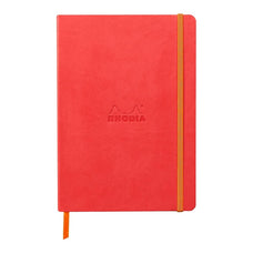 Rhodiarama Softcover Notebook A5 Lined Coral FPC117380C