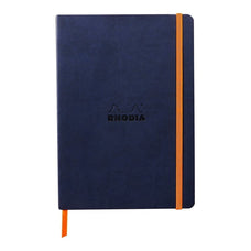 Rhodiarama Softcover Notebook A5 Lined Midnight FPC117378C
