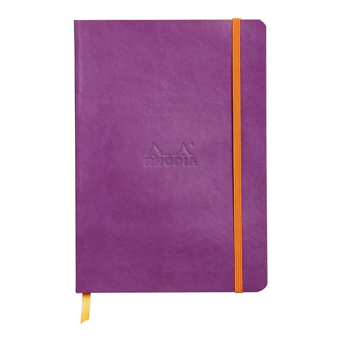 Rhodiarama Softcover Notebook A5 Lined Purple FPC117410C