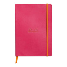 Rhodiarama Softcover Notebook A5 Lined Raspberry FPC117412C