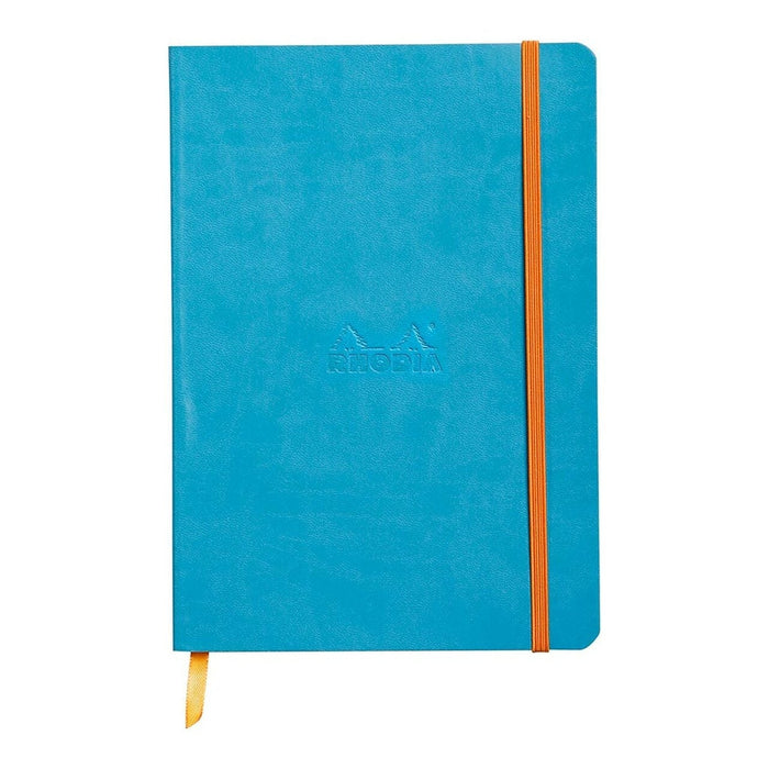 Rhodiarama Softcover Notebook A5 Lined Turquoise FPC117407C