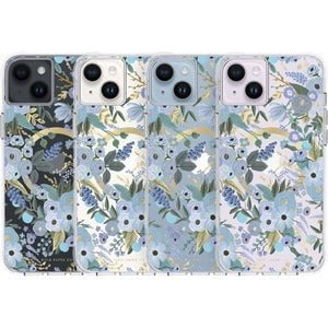 Rifle Paper Co. iPhone 14 Plus Phone Case Garden Party Blue