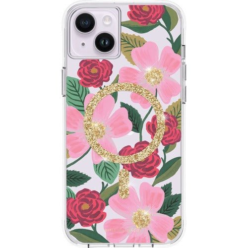 Rifle Paper Co. iPhone 14 Plus Phone Case, Rose Garden, MagSafe IM5568518