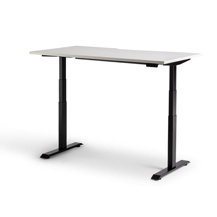 Rise 1500mm x 800mm Electric Height Adjustable Desk – Black / White MG_RISEL_15_B_W