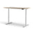 Rise 1500mm x 800mm Electric Height Adjustable Desk – White / Autumn Oak MG_RISEL_15_W_AO