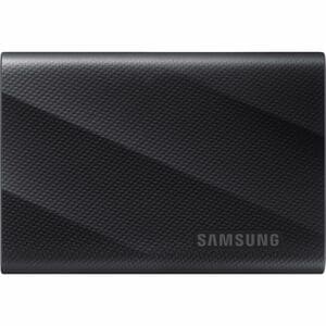 Samsung T9 2 TB Portable Solid State Drive - External - Black - Desktop PC, Notebook, Tablet, Gaming Console, Smart TV, Camera Device Supported - USB 3.2 (Gen 2) - 2000 MB/s Maximum Read Transfer Rate - 256-bit AES Encryption Standard - 5 Year Warranty IM6047444