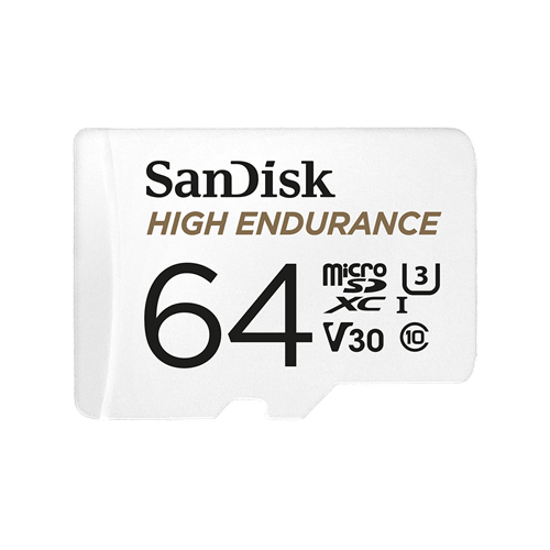 SanDisk High Endurance MicroSDXC Card SQQNR 64G UHS-I C10 U3 V30 100MB/S Read 40MB/S Write NN79532