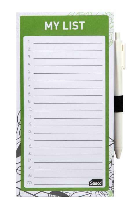 Sasco Eco Magnetic List Pad, 110mm x 210mm AO1070622