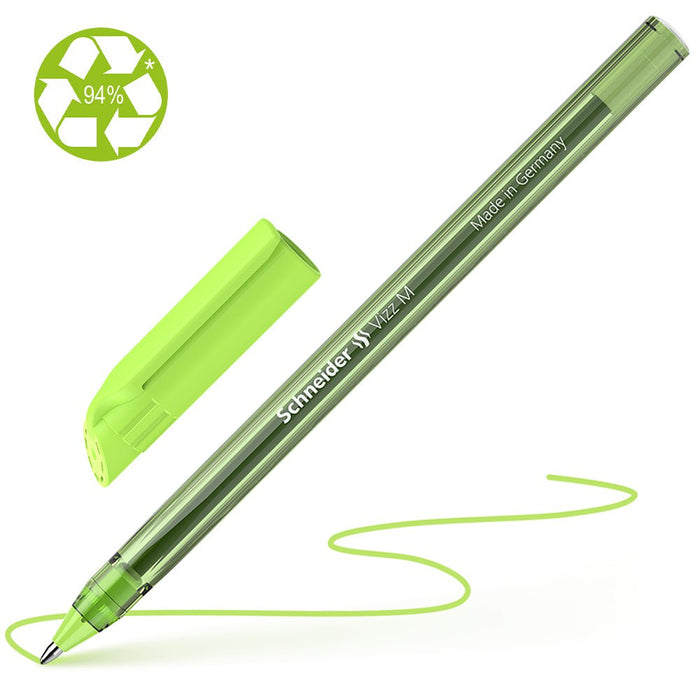 Schneider Ballpoint Pen Vizz Medium Light Green CXS102211