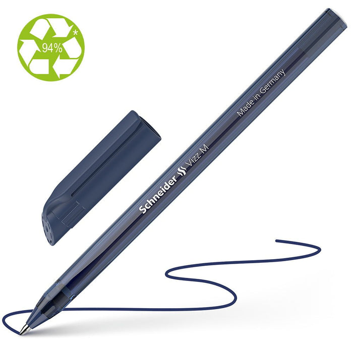 Schneider Ballpoint Pen Vizz Medium Midnight Blue CXS102223